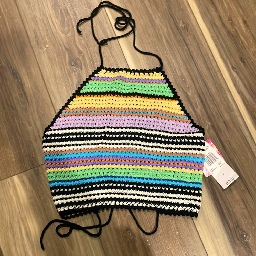 Roxy crochet halter